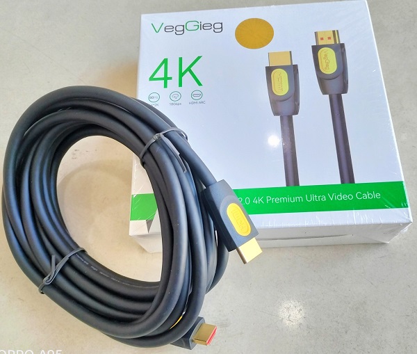 Cáp HDMI 2.0 dài 1.5m 4K/60Hz  VegGieg V-H206